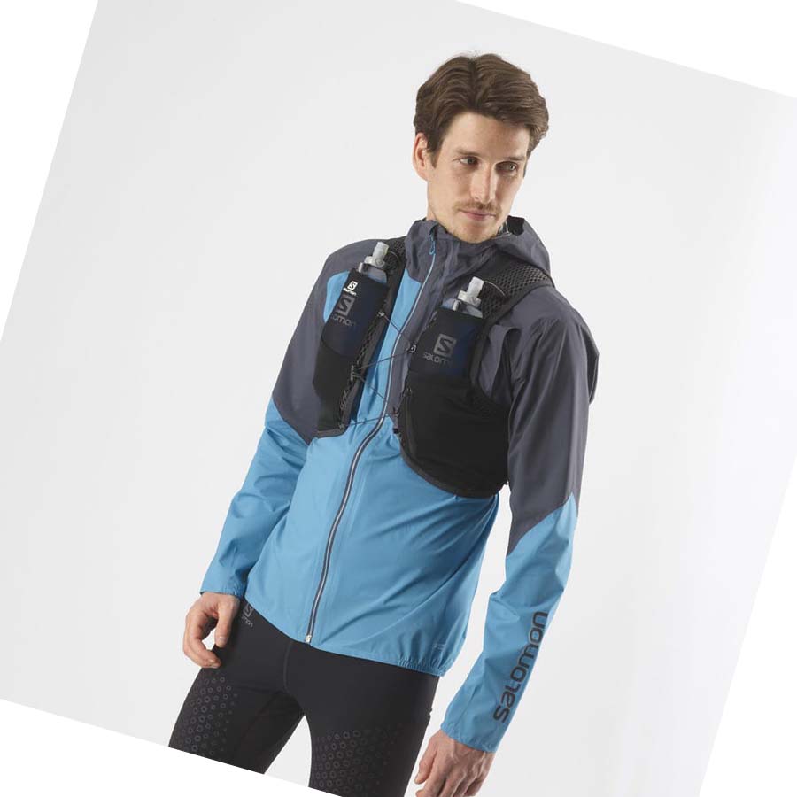 Salomon ACTIVE SKIN 4 Running Packs Férfi Fekete | HU 2516KOR